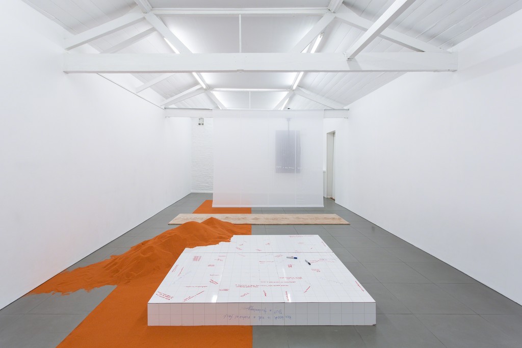 YGRG14X: reading with the single hand V, Installation View, 2018, Dorota Gawęda & Eglė Kulbokaitė YGRG14X: reading with the single hand V, Installation View, 2018, Dorota Gawęda & Eglė Kulbokaitė