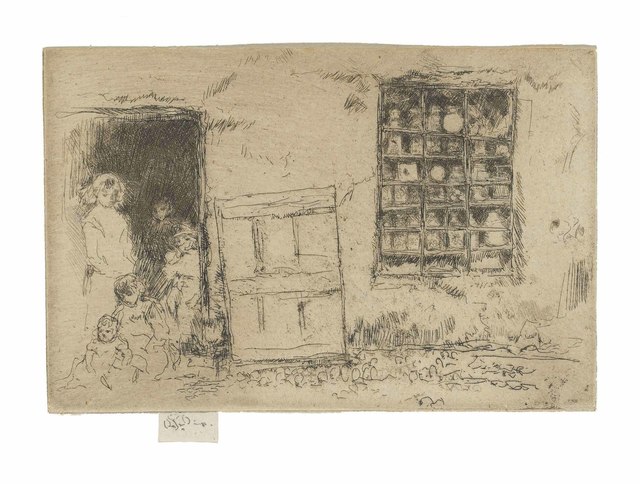 James Abbott McNeill Whistler, ‘The Village Sweet Shop’, 1886, Christie's