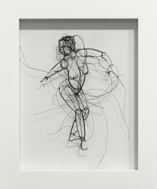 Andrea Farina, ‘Freemotion I’, 2018, Textile Arts, Embroidery on tulle, Paradigm Gallery + Studio
