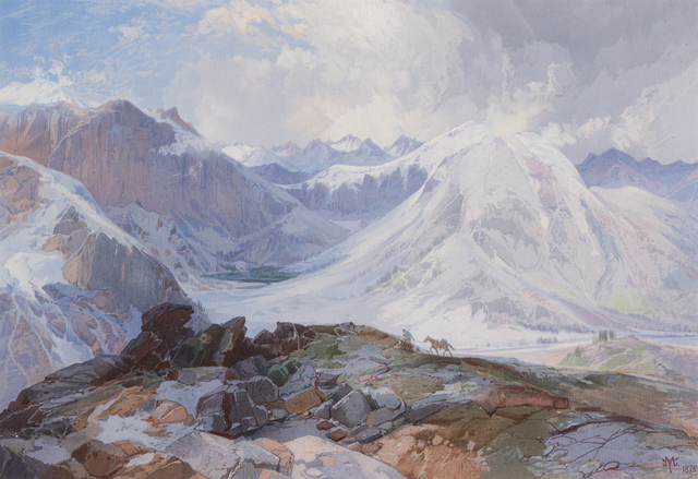 Thomas Moran, ‘The Mosquito Trail, Rocky Mountains of Colorado’, 1875, Hindman