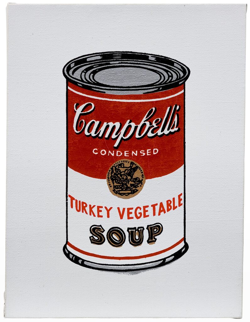 Richard Pettibone - Andy Warhol, 'Campbell's Soup Can, Turkey Vegetable', 1962