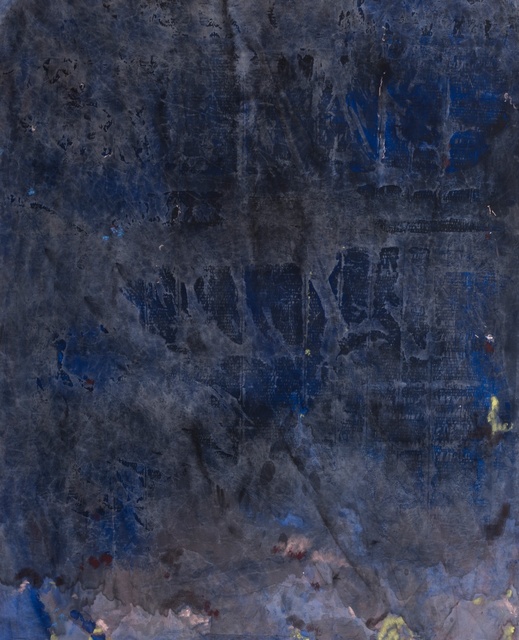 Matt Arbuckle, ‘Lacework’, 2018, Painting, Dye and oil stick on knitted polyester, Tim Melville Gallery