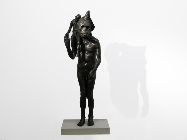 Beth Carter, ‘Grinder's Monkey ’, Sculpture, Bronze, Hugo Galerie
