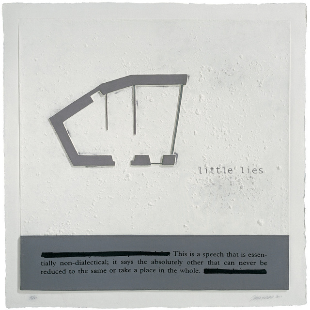 Julião Sarmento, ‘Little Lies’, 2007, Mixografia