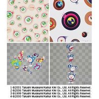 Takashi Murakami - 1. Jellyfish Eyes Cream／2. Jellyfish Eyes - White1／3. !N-CHA!／4. DOB totem pole