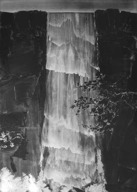 Christopher Cook, ‘Grace Falls’, 2015, Drawing, Collage or other Work on Paper, Graphite, oil and resin on coated paper, RYAN LEE