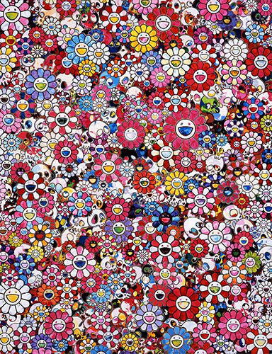 Takashi Murakami, ‘Dazzling Circus: Embrace Peace And Darkness Within Thy Heart’, 2016, Dope! Gallery