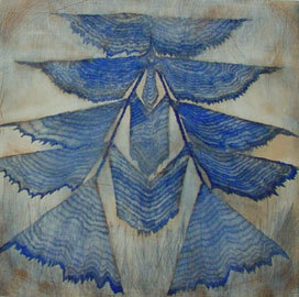 George Mead Moore, ‘Pagoada azul’, 2002, Galería Quetzalli