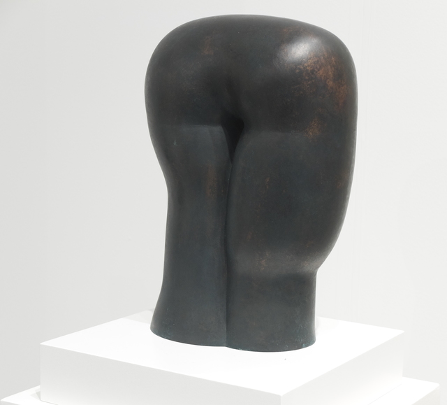 Joannis Avramidis, ‘Tête’, 1980, Sculpture, Bronze, Ditesheim & Maffei Fine Art