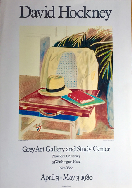 David Hockney, ‘Poster for Grey Art Gallery and Study Center’, 1980, David Lawrence Gallery