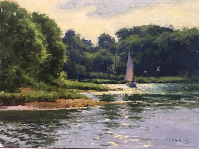 Donald W. Demers, ‘Light in the Inlet’, 2015-2018, Helena Fox Fine Art