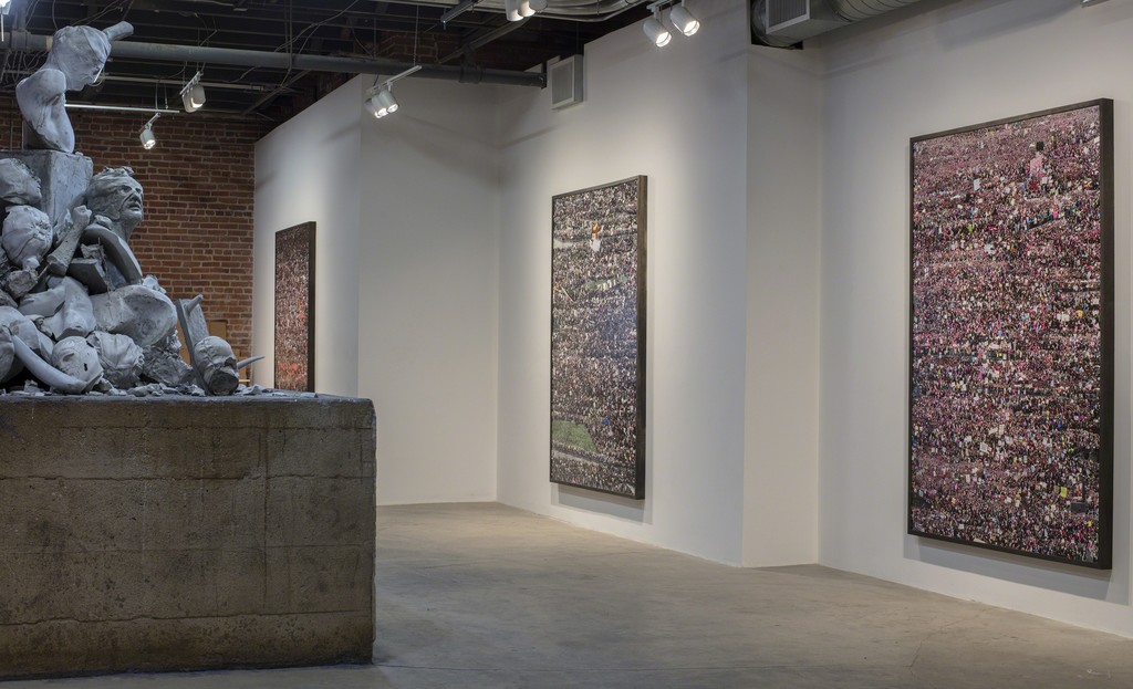 Felix R. Cid
Installation at Garis & Hahn, December 2017
Pictured: "Untitled", "Untitled (2017 Paris Election)", "Untitled (Trump Taxes)", "Untitled (Women's March)". Felix R. Cid
Installation at Garis & Hahn, December 2017
Pictured: "Untitled", "Untitled (2017 Paris Election)", "Untitled (Trump Taxes)", "Untitled (Women's March)".