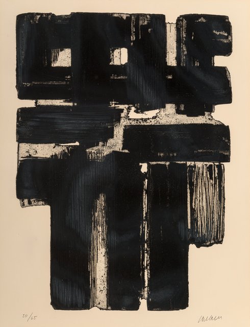 Pierre Soulages | Eau-forte no. 10 B (1957) | Artsy