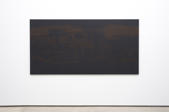 Troy Brauntuch, ‘Untitled (Dream Catcher)’, 2015, Painting, Mixed pigments on cotton, Lora Reynolds Gallery