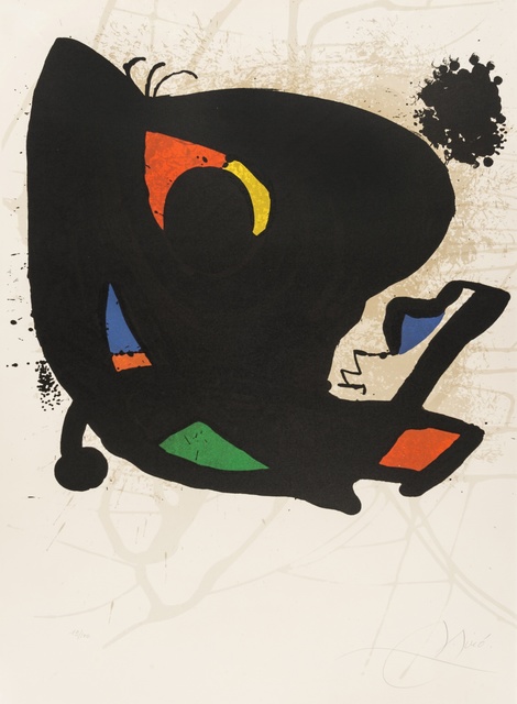 Joan Miró, ‘Affiche pour Exhibition Miro L'Œvre Graphique (Mourlot 947)’, 1974, Forum Auctions