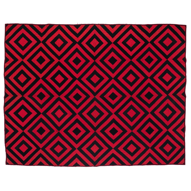 ‘Diamonds’, 1900, Textile Arts, Coton, PIASA