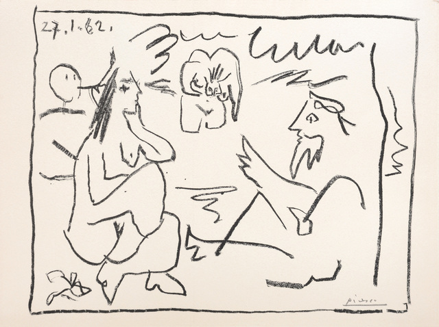 Pablo Picasso, ‘Le Déjeuner sur l'herbe. (The Luncheon on the Grass.)’, 1962, Peter Harrington Gallery