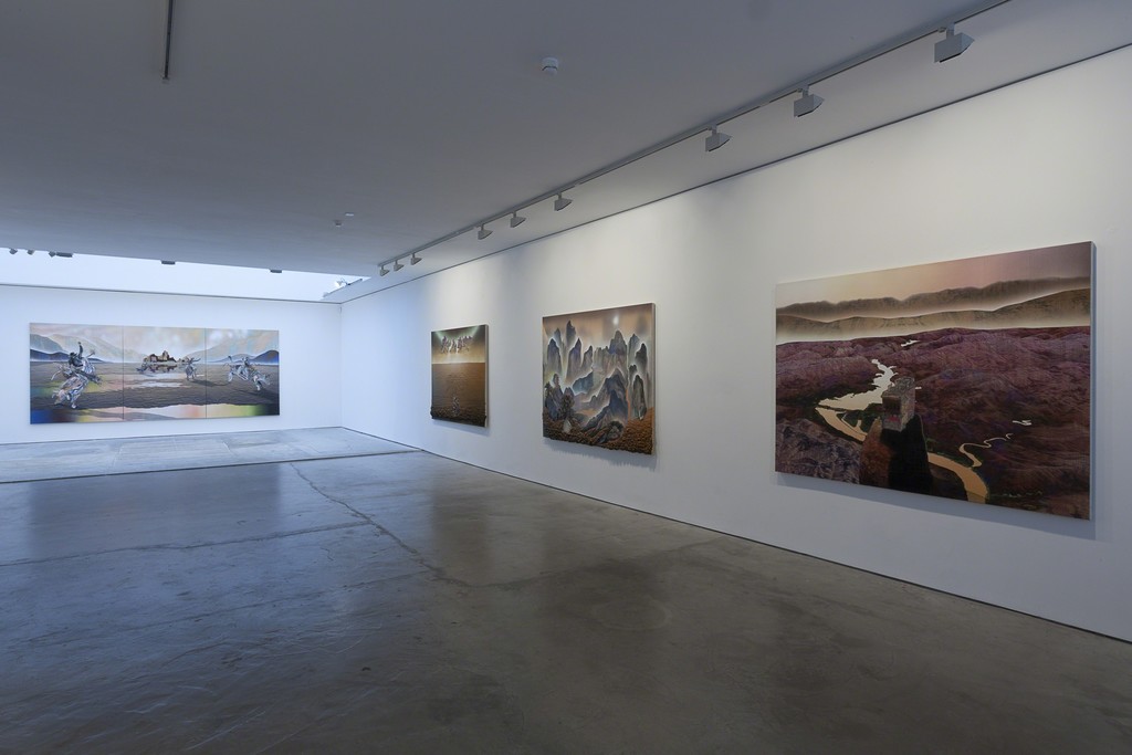 Installation view, "Gordon Cheung: The Abyss Stares Back", Edel Assanti 2015 Installation view, "Gordon Cheung: The Abyss Stares Back", Edel Assanti 2015
