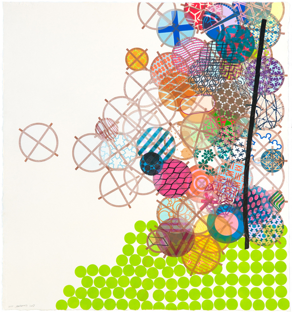 Jacob Hashimoto, ‘The Blurred, Mystical Affirmation of the Universe’, 2017, Durham Press, Inc.