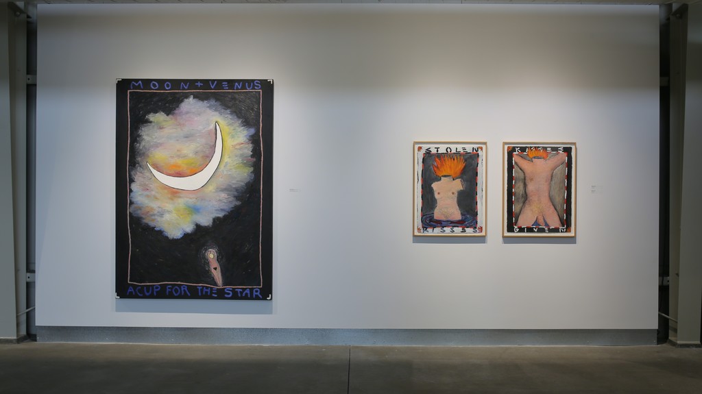 Squeak Carnwath: The Unmediated Self, installation view, di Rosa collection, Napa. Photo: Wilfred J. Jones Squeak Carnwath: The Unmediated Self, installation view, di Rosa collection, Napa. Photo: Wilfred J. Jones
