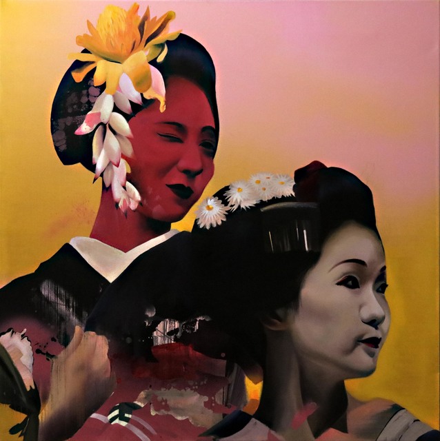 Manu Muñoz, ‘Maiko couple’, 2017, Blanca Soto Arte