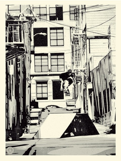 Shepard Fairey (OBEY), ‘Obey x Huf San Francisco '93’, 2016, AYNAC Gallery