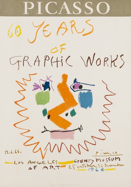 Pablo Picasso, ‘60 Years of Graphic Works (Mourlot 406)’, 1966, Forum Auctions