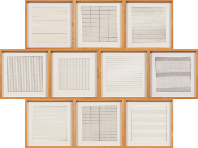 Agnes Martin, ‘Paintings and Drawings : Stedelijk Museum Portfolio’, 1991, Rago/Wright