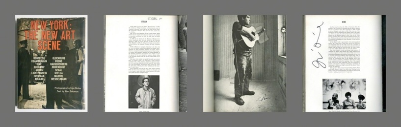 New York: The New Art Scene (Hand Signed by Jim Dine, Larry Poons and Frank Stella)