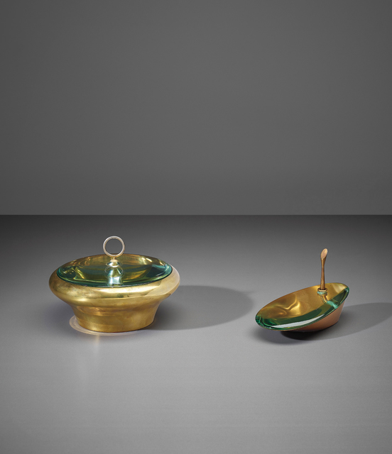 Fontana Arte, ‘Two lidded boxes’, 1940s, Phillips