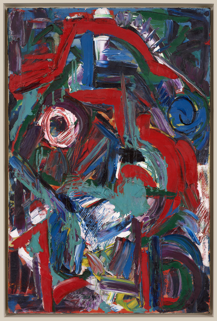 Judith Godwin, ‘Indian’, 1953, Painting, Oil on canvas, Berry Campbell Gallery