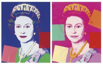 Andy Warhol - Queen Elizabeth of the United Kingdom, from Reigning Queens: Two Plates (see F. & S. 334; and see F. & S. 337)