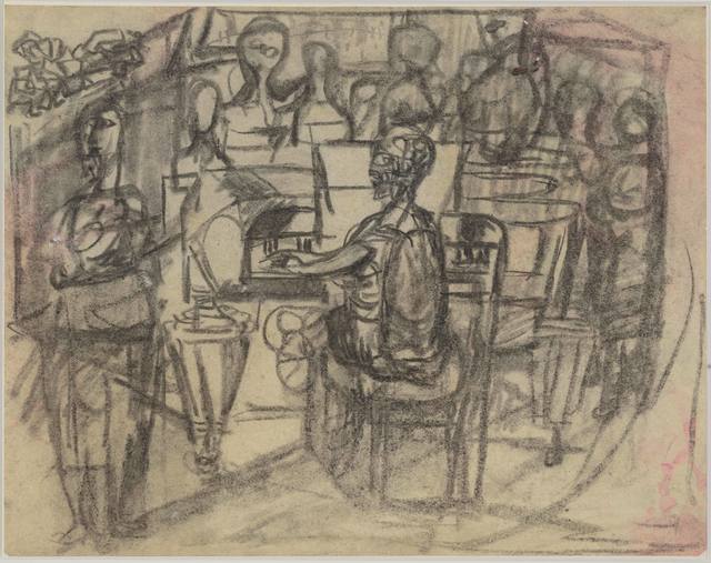 Siri Derkert, ‘Elsa Stenhammar vid pianot’, ca. 1940, Andréhn-Schiptjenko