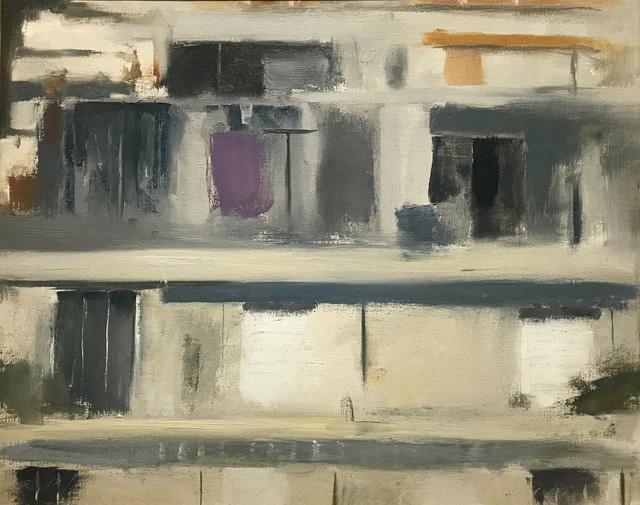 Philip Malicoat, ‘Untitled (Greece)’, ca. 1970, Painting, Oil on canvas, The Schoolhouse Gallery