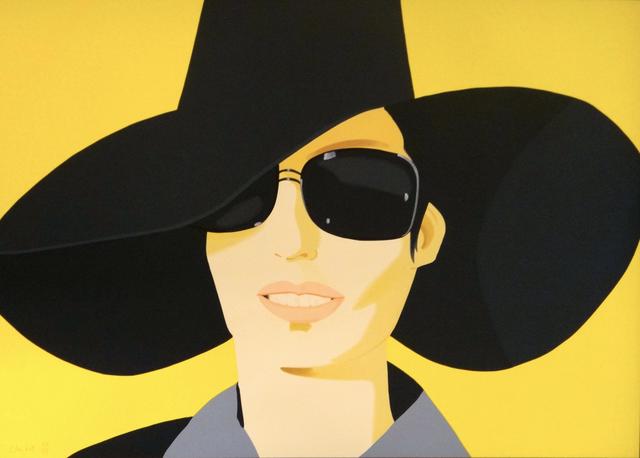 Alex Katz, ‘Vivien In Black Hat’, 2010, Kunzt Gallery