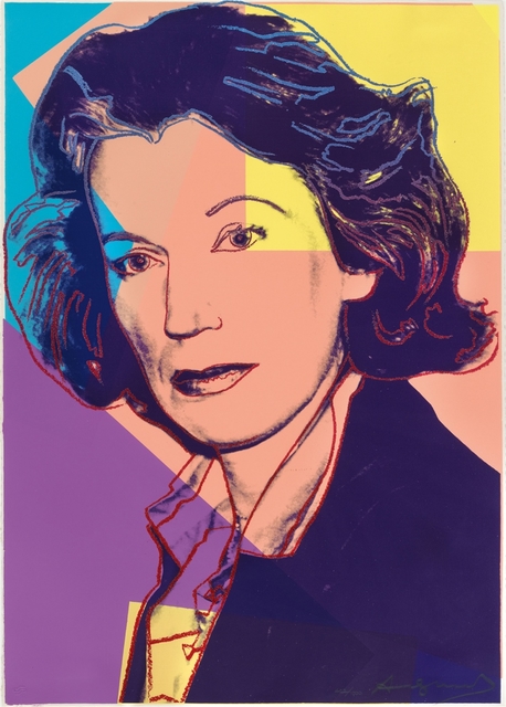Andy Warhol, ‘Mildred Scheel’, 1980, Galerie Ostendorff