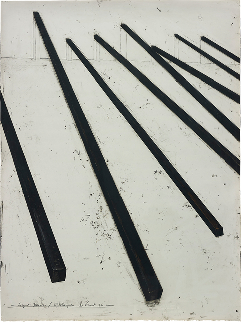 Bernar Venet, ‘Lignes droites / Obliques’, 1996, Phillips