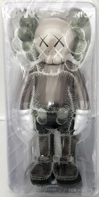 KAWS, ‘KAWS Companion 2016 (Brown KAWS Companion) ’, 2016, Sculpture, Vinyl, Cast Resin, Lot 180