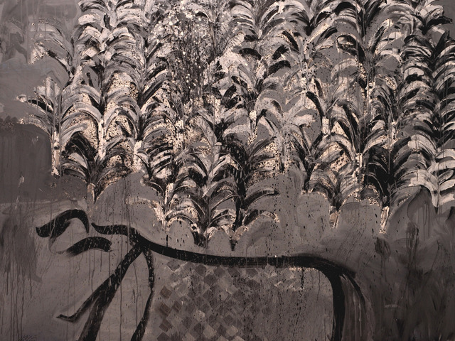 Ali Hassan, ‘Village of the Poets’, 2015, Painting, Acrylic on canvas, al markhiya gallery