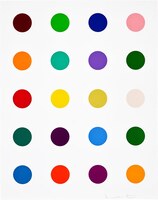 Damien Hirst - Ala Met, from 40 Woodcut Spots