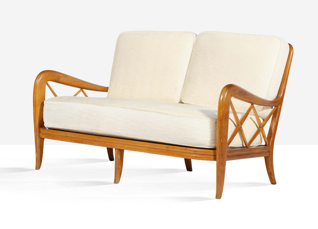 ‘Sofa’, Circa 1940, Design/Decorative Art, Wood, fabric, Aguttes