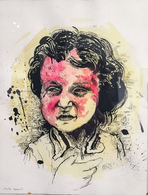 Molly Crabapple, ‘Syrian Girl Scarred by Barrel Bomb’, 2014, Postmasters Gallery