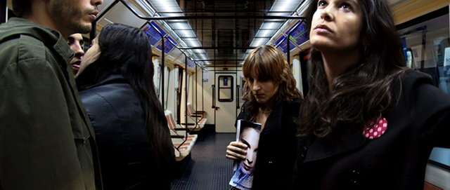 Pablo Zuleta Zahr, ‘Madrid Subway Line 7’, 2007, Photography, Acrylic, c-print, DiBond, Richard Levy Gallery