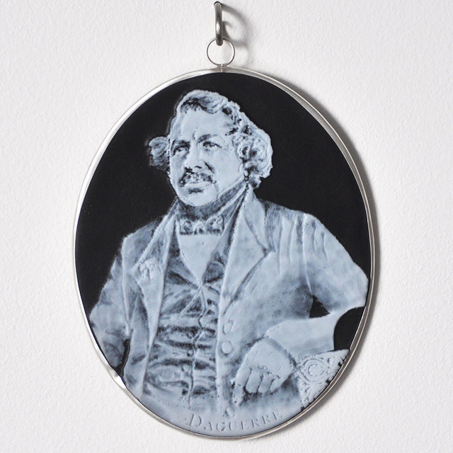 Charlotte Potter, ‘Cameographic – Louis Jacques Mande Daguerre’, 2017, Lisa Sette Gallery