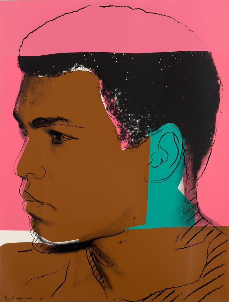 Andy Warhol - Muhammad Ali (F. & S. II. 179-182)