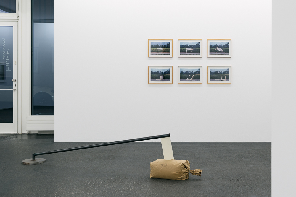 Roman Signer »Arbeiten mit Sand« | Photo: Wolfgang Stahl Roman Signer »Arbeiten mit Sand« | Photo: Wolfgang Stahl