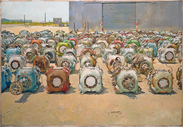 Joseph McNamara, ‘Manifold Manifolds’, 2020, Painting, Oil on board, Gallery NAGA