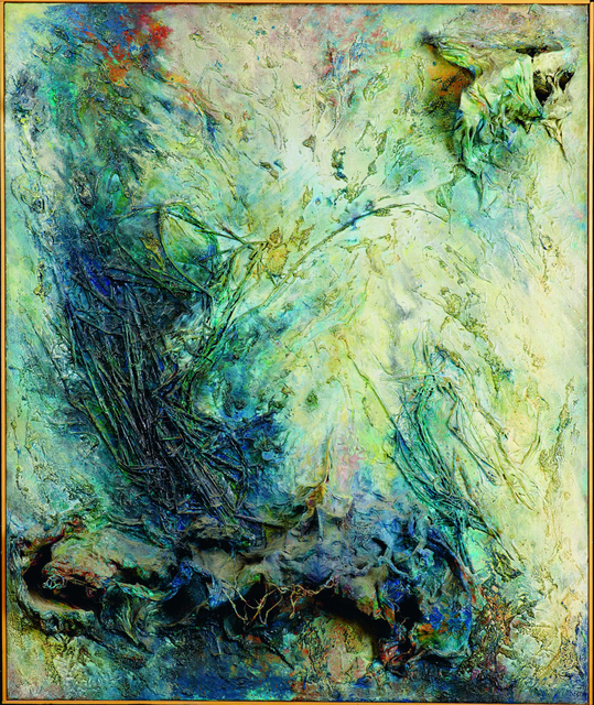 Bernard Schultze, ‘Rifrost’, 1958, Painting, Oil and sculptural elements on canvas, Museum Ludwig