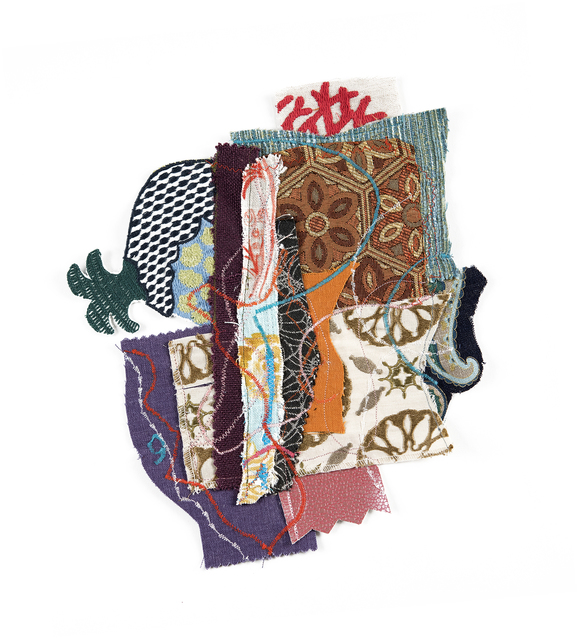 Alyce Gottesman, ‘Fragments’, 2020, Mixed Media, Fabric, thread, Imlay Gallery
