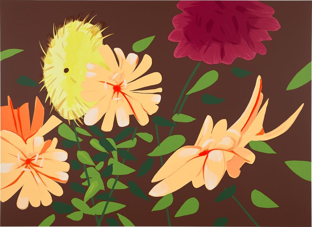 Alex Katz - Late Summer Flowers